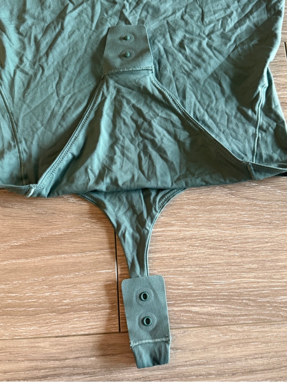 Lululemon Wundermost Nulu Square-Neck Sleeveless Bodysuit Forest size Small - Picture 5 of 6